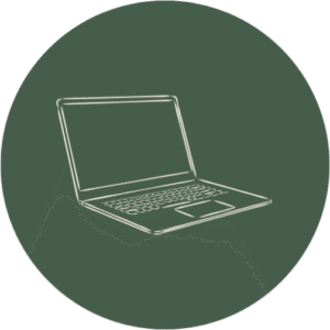 Social Media & Friends Icon Laptop